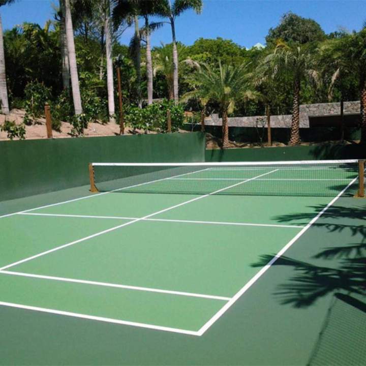 <p>Rénovation court de tennis - Ain</p>